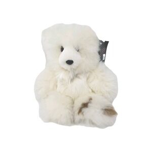 Real Llama‎ Fur Stuffed Bear Plush Treasure of the Andes New Tags